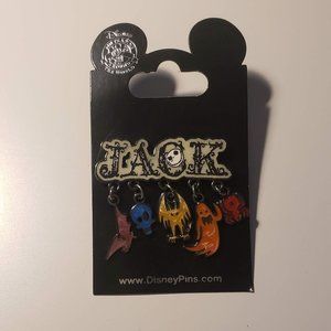 "JACK - Dangle Icons" Nightmare Before Christmas Pin - Disney Pin Trading
